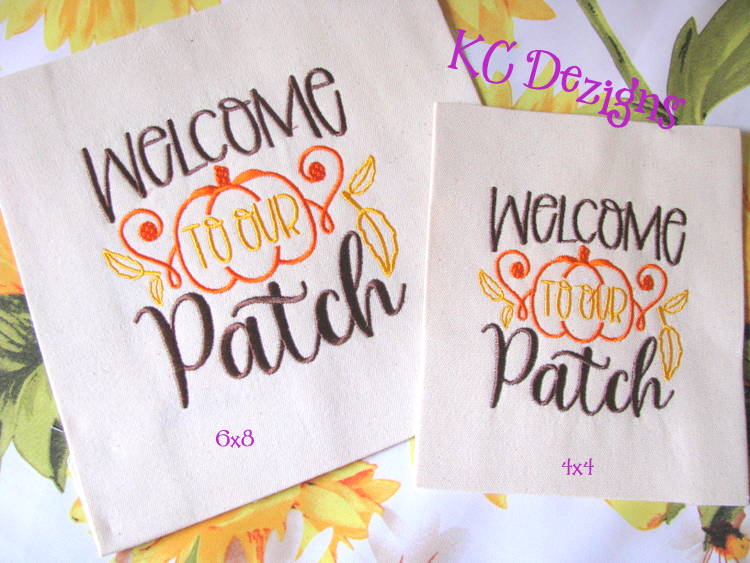 Welcome To Our Patch Embroidery